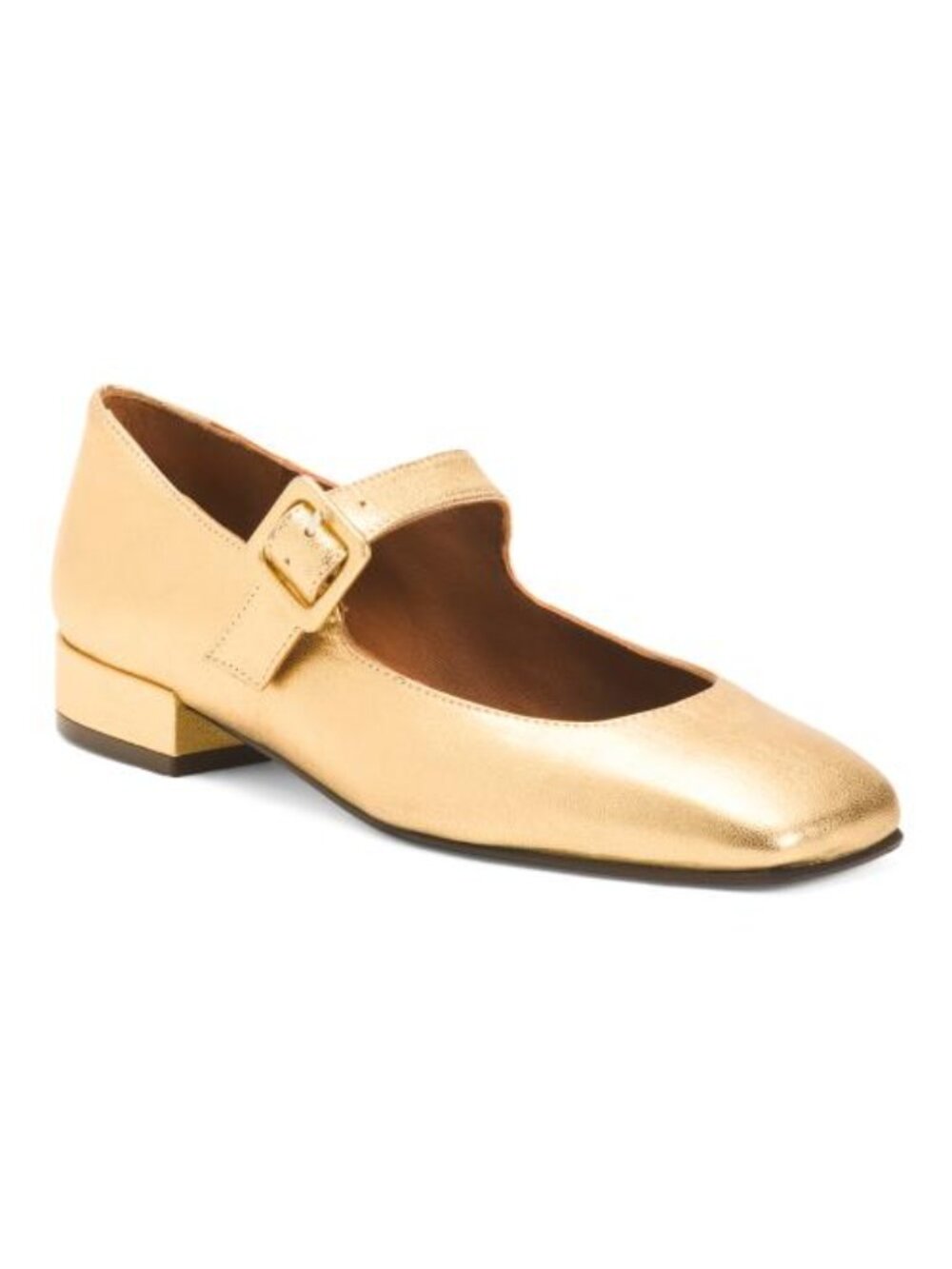 PENELOPE CHILVERS Made In Spain Leather Low Mary Jane Shoes